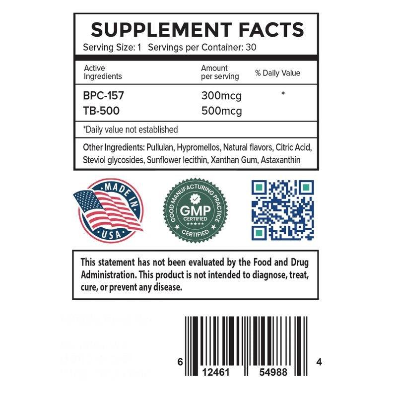 Livesso® BPC 157 Strips